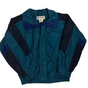 Vintage Columbia men’s large 90’s jacket Color: Teal/ Blue/ Dark‎ Blue
